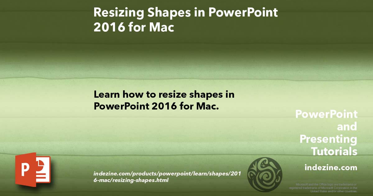 resize photos in powerpoint for 16:9 on mac